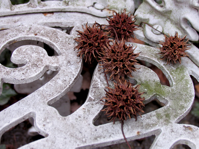 Be careful sitting down.