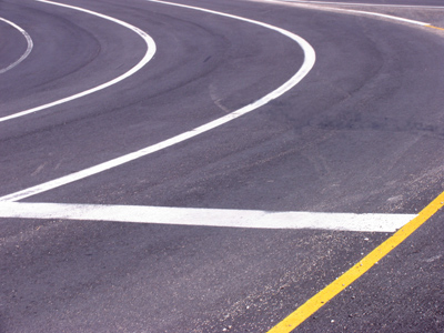 I get the best photos near turn 3 at Daytona.