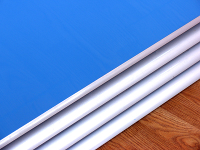 Gelato freezer closeup.