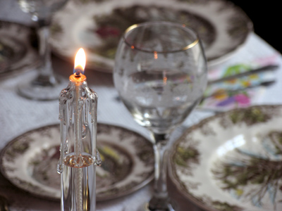 The warm glow of hospitality.