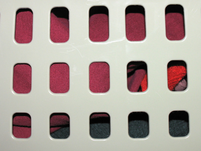 Scenes from a laundry room.