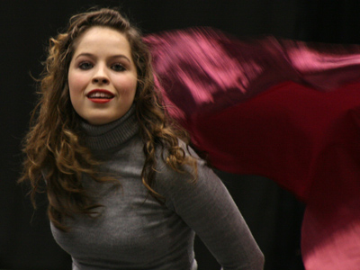 Yes it`s just one more kid waving one more flag, but this moment of fleeting beauty has been captured forever.