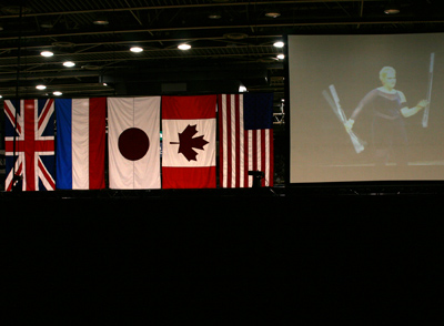 Really, it`s an international competition.  I`m just lucky to live in the city where it is held.