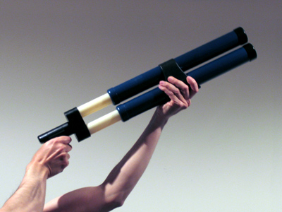 My new weapon in the battle against the birds of the Oregon District.  Forget the noisy horn (see May 9, 2006).