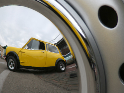 1960 Austin-Cooper Mini.