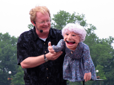 He tells his family he`s a gerontologist.