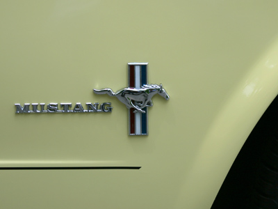 1966 Ford Mustang convertible.