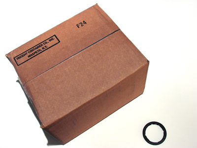 I ordered this new gizmo for my camera.  It came in this box.