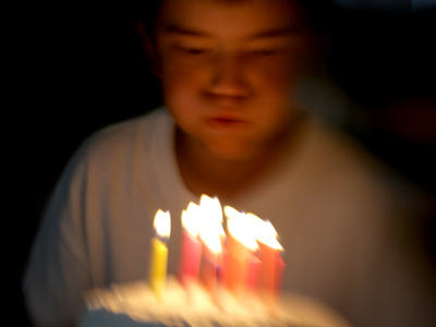 It`s actually not his birthday.