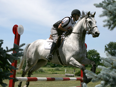 I shouted `WHOA!` and the horse stopped in midair so I could take this picture.