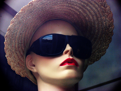 She`s cute, but she doesn`t say much.