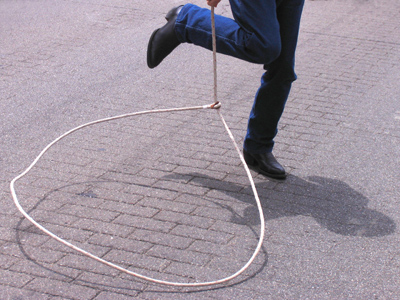 Cowboy rope tricks come to Dayton 120 years late.