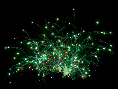 When the Jolly Green Giant sneezed.