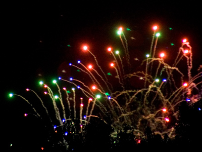 I had a plan to find the perfect place to take fireworks photos.  This isn`t it.