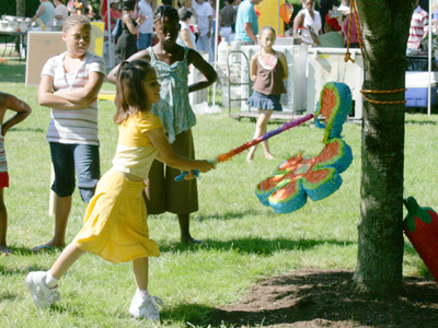 A pi�ata is always fun until somebody gets hurt.