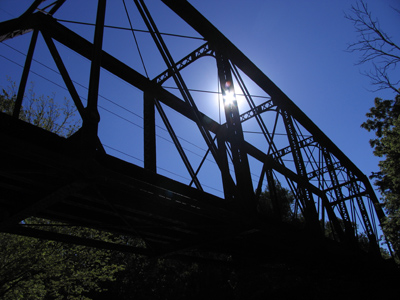 It was a relentlessly sunny day.