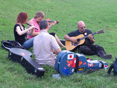 I`d like to teach the world to sing in perfect harmony.