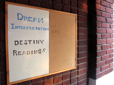 I went to a destiny reader, but she was dyslexic.  She kept predicting my past.