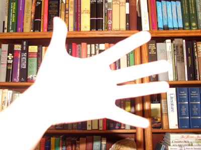 My hand, exactly as the camera photographed it.  Even after 3 years, I still like to just fool around with my camera.