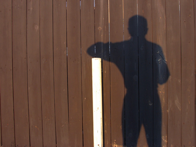 I wasn`t tired, so I left my shadow here to rest.