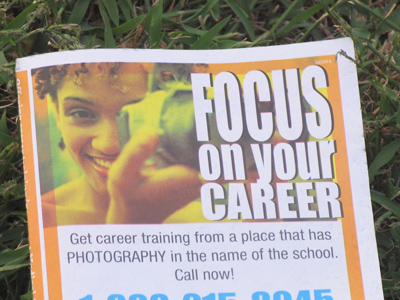 Well if it`s got PHOTOGRAPHY right in the name, that proves it`s a good school.