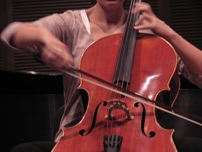 Though a violin can be violent, a cello is usually mello.