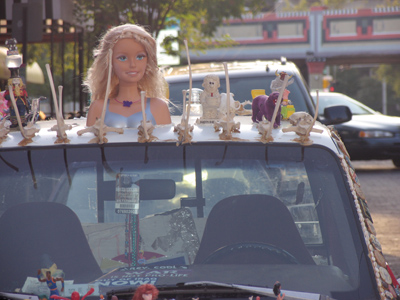 You just don`t see this kind of thing in the suburbs.