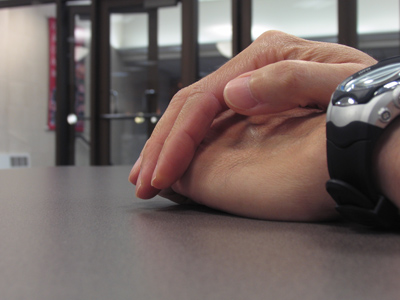 Will she be late?  No, she`ll be here.  I`m just early.