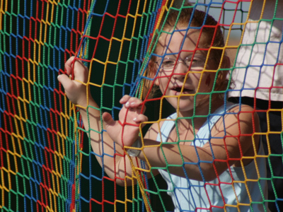 When she grows up, she wants to be a bouncer.