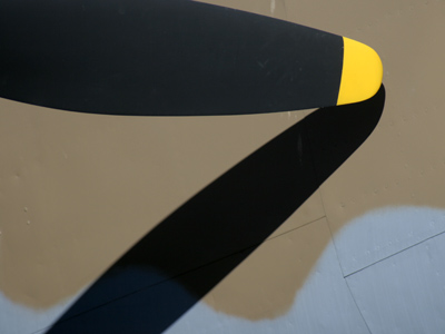 Most people see an airplane.  I see colors, shapes and lines.