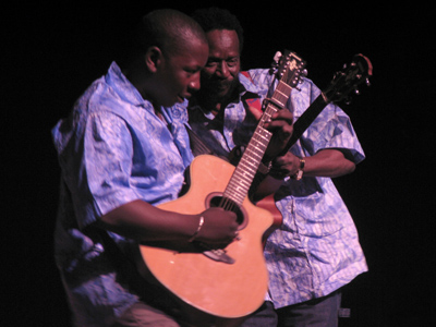 They`re French-speaking Africans who sing the blues.