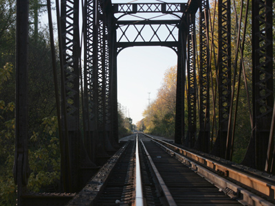 Photographer on bridge, Part II.