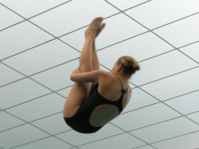 Meanwhile, on the other side of the pool.