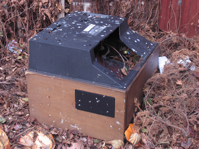 The only good TV is a dead TV.