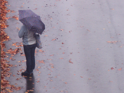 It was a good day to stay indoors.