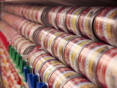 Campbell`s Soup may be mmm-mmm-good, but the house brand is che-che-cheap.