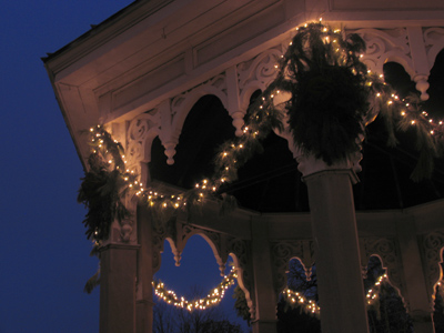 After other people labor hard to decorate, I just stand there and press a button on my camera.