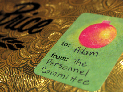 The library building may be falling apart, but the people who work there are nice.