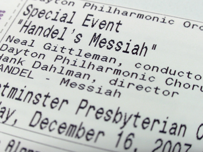 If you think `Messiah` is a Christmas work, you need to pay closer attention to the words.