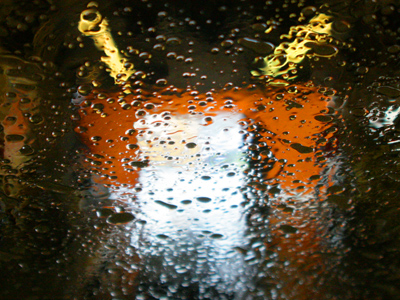 The light at the end of the car wash.