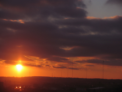 I sit in a library all day, and then afterward I come here.