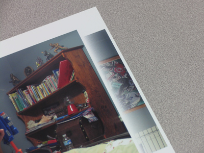 I had to buy very large and expensive photo paper for a class assignment, then I promptly ruined the first sheet.