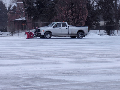 I guess that explains why the parking lot was so empty.