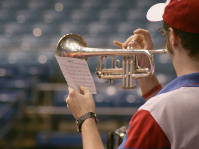 Somebody should`ve practiced more before the game.