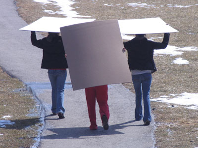 Concerned about falling satellite debris.