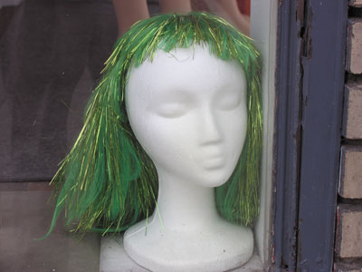 The wearin` o` the green.