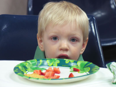 I thought leprechauns wore hats.