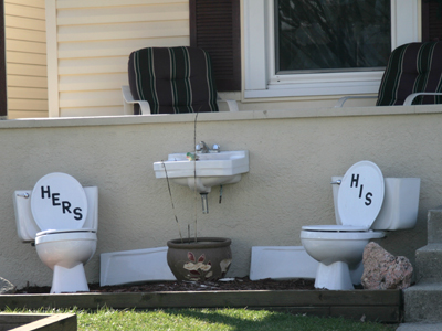 Whose idea do you think this was:  his or hers?