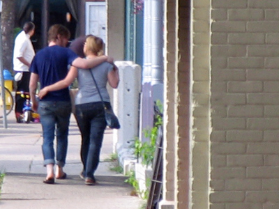 Looking back as lovers go walking past - all of my life - wondering how they met and what makes it last. STEPHEN BISHOP