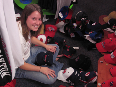 Can`t decide which hat to buy.